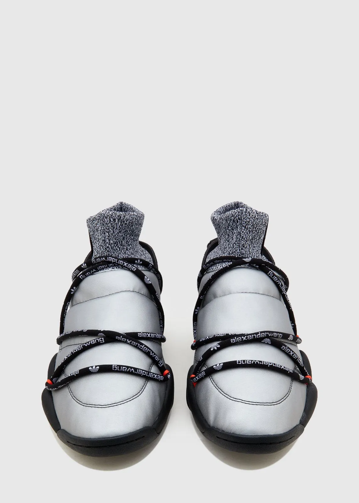 ADIDAS X ALEXANDER WANG: PUFF TRAINER [SILVER]