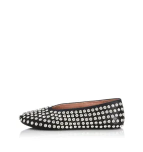 Alias Mae Sari Ballet Flat - Black Leather
