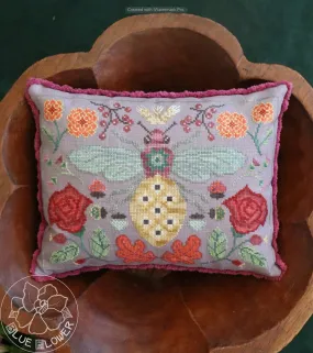 Autumn Bee - Cross Stitch Pattern by The Blue Flower