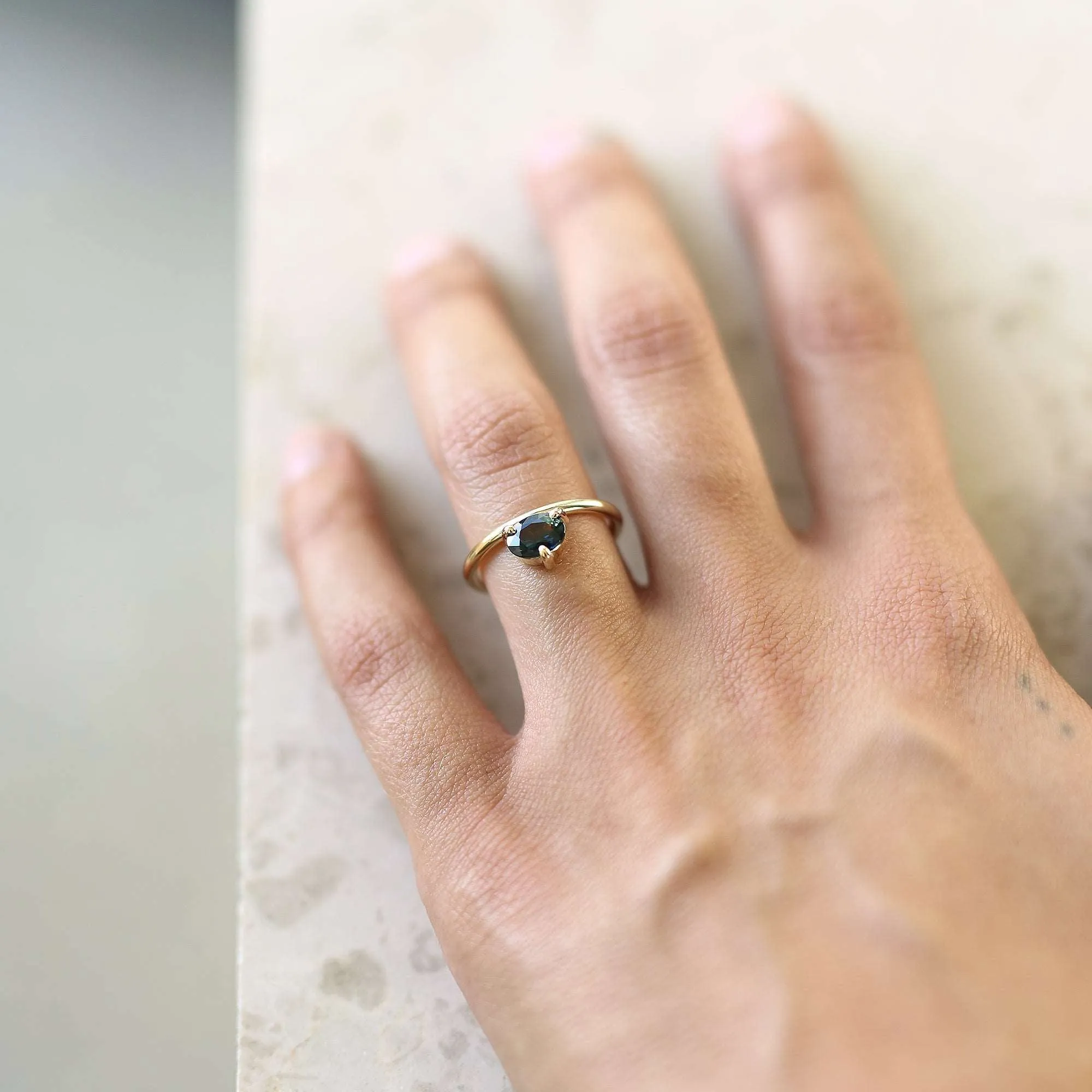 BICOLOR SAPPHIRE BOLD RING
