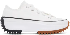 Converse White Run Star Hike Low Sneakers