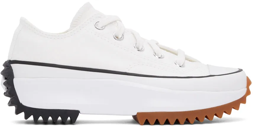 Converse White Run Star Hike Low Sneakers