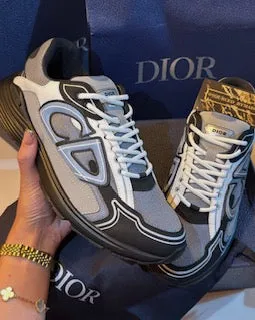 Grey/Black B30 Trainers