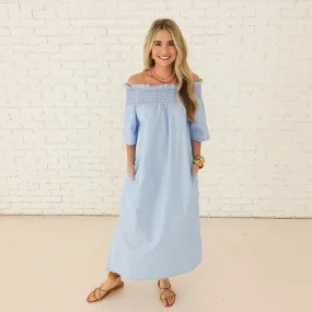 Polly Dress Blue