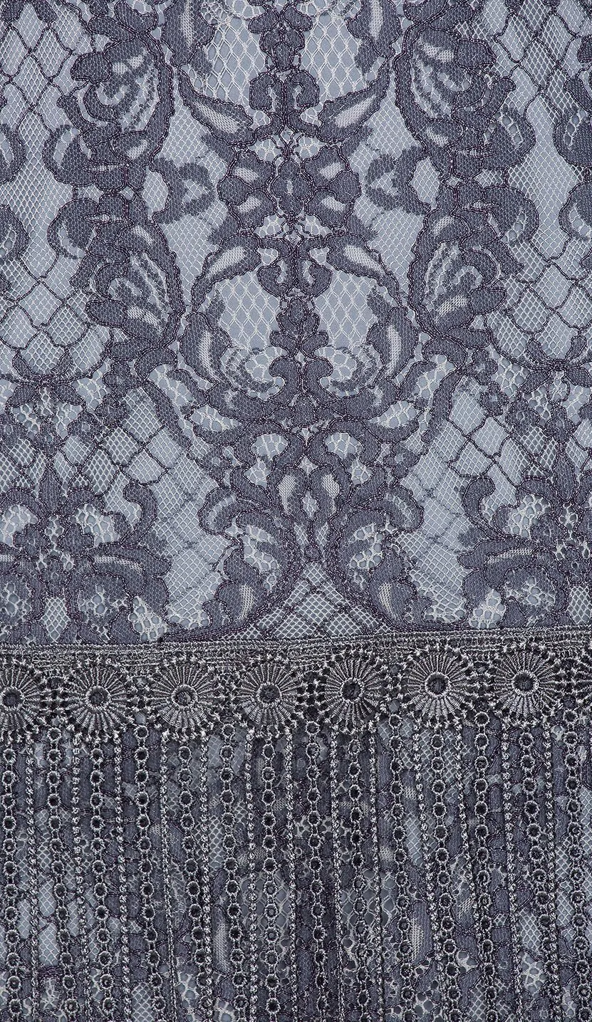 Shimmy Dress -Steel Blue