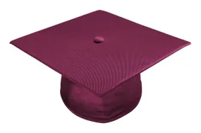 Shiny Maroon Bachelors Graduation Cap - College & University