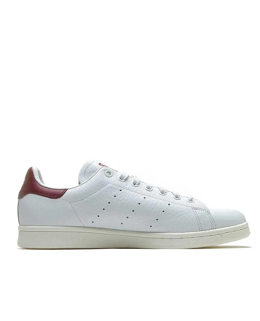 Stan Smith White Burgandy