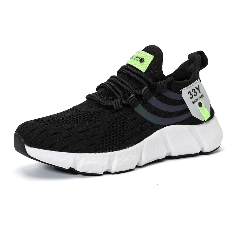 Tnis de corrida, vrias cores Casual Shoes Breathable Running Sports Shoes Male Light Non-slip Classic Sneakers for Women Mesh Athletic Tenis Masculino