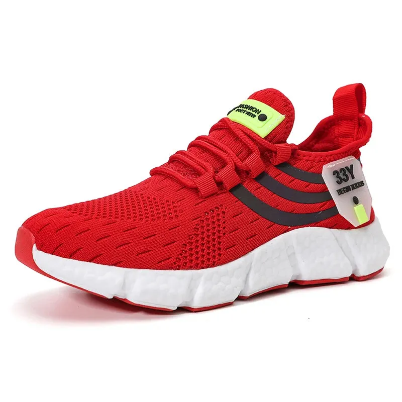 Tnis de corrida, vrias cores Casual Shoes Breathable Running Sports Shoes Male Light Non-slip Classic Sneakers for Women Mesh Athletic Tenis Masculino