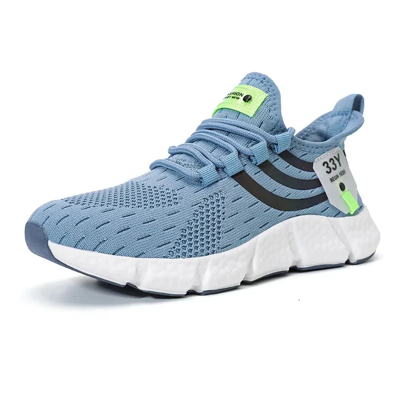 Tnis de corrida, vrias cores Casual Shoes Breathable Running Sports Shoes Male Light Non-slip Classic Sneakers for Women Mesh Athletic Tenis Masculino