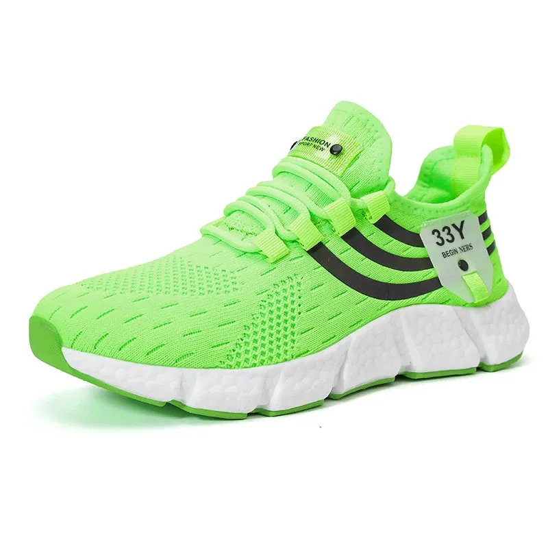 Tnis de corrida, vrias cores Casual Shoes Breathable Running Sports Shoes Male Light Non-slip Classic Sneakers for Women Mesh Athletic Tenis Masculino