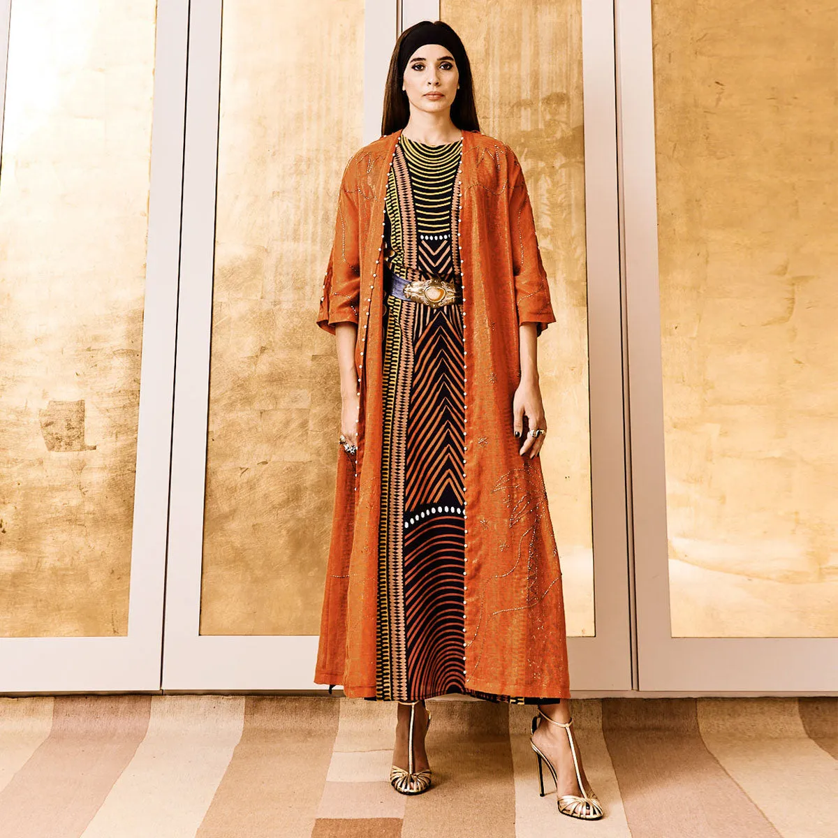 TRIBAL COTTON GOLD VANDA