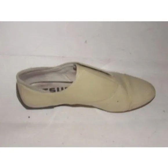 Tsubo Light Beige Pale Yellow Patent Loafer