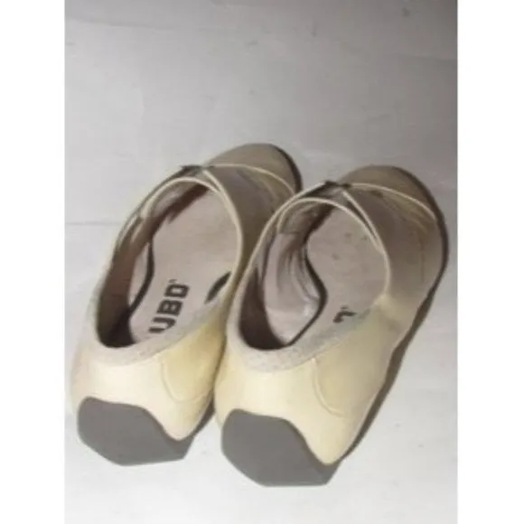 Tsubo Light Beige Pale Yellow Patent Loafer