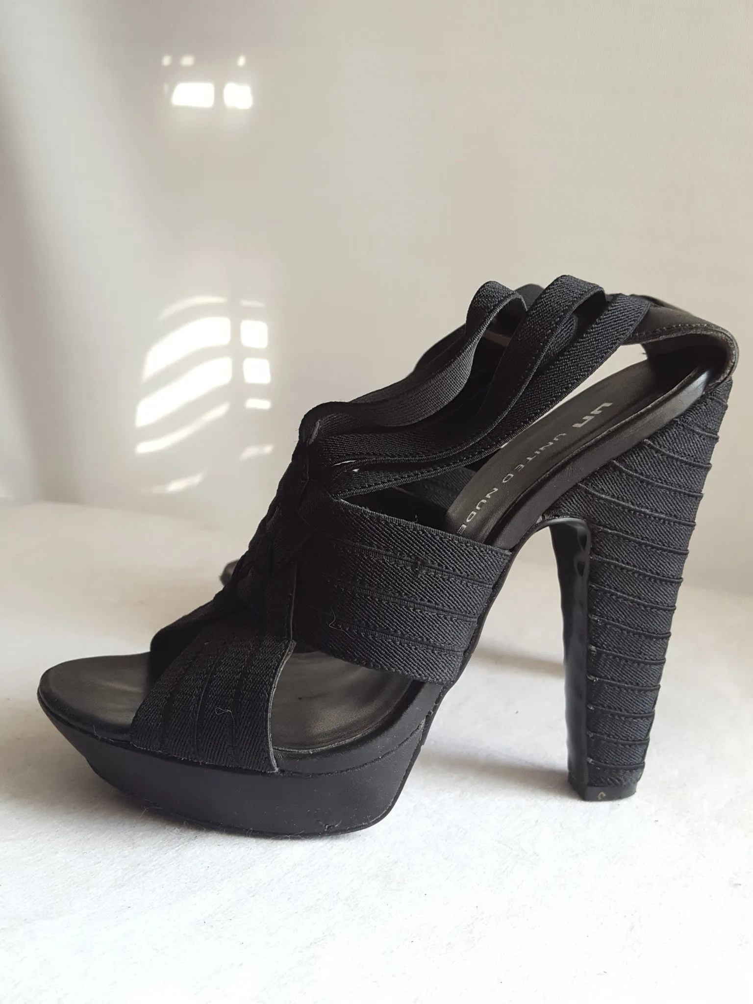 United Nude Elastic Tangle Hi Sandals sz. 39