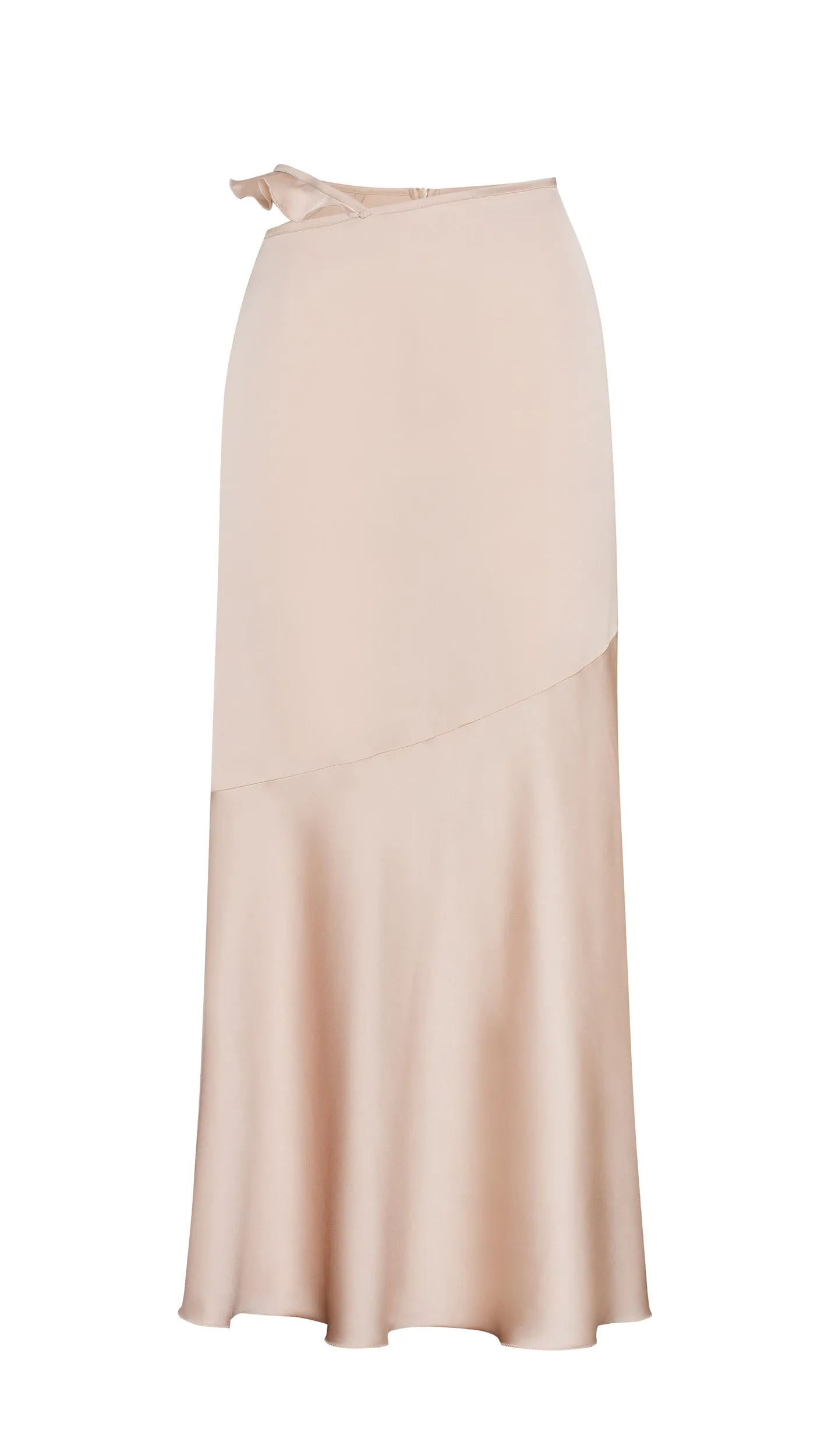 Wave Maxi Set in rose nude