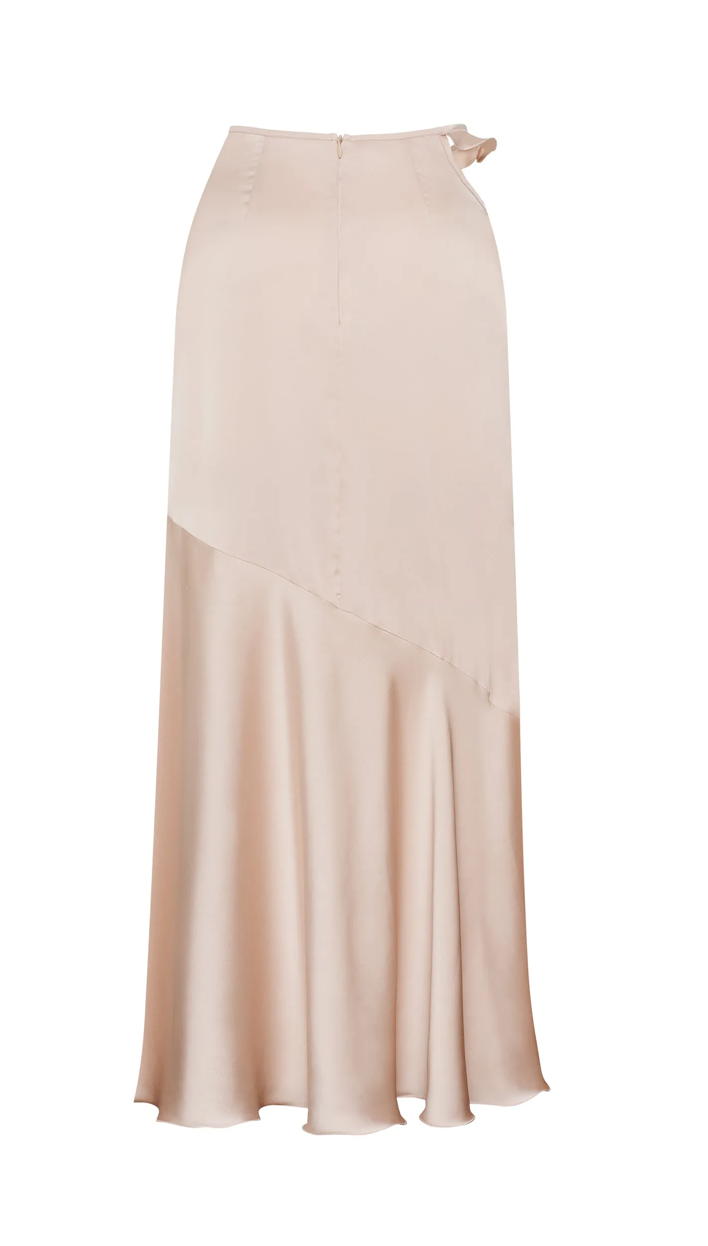 Wave Maxi Set in rose nude