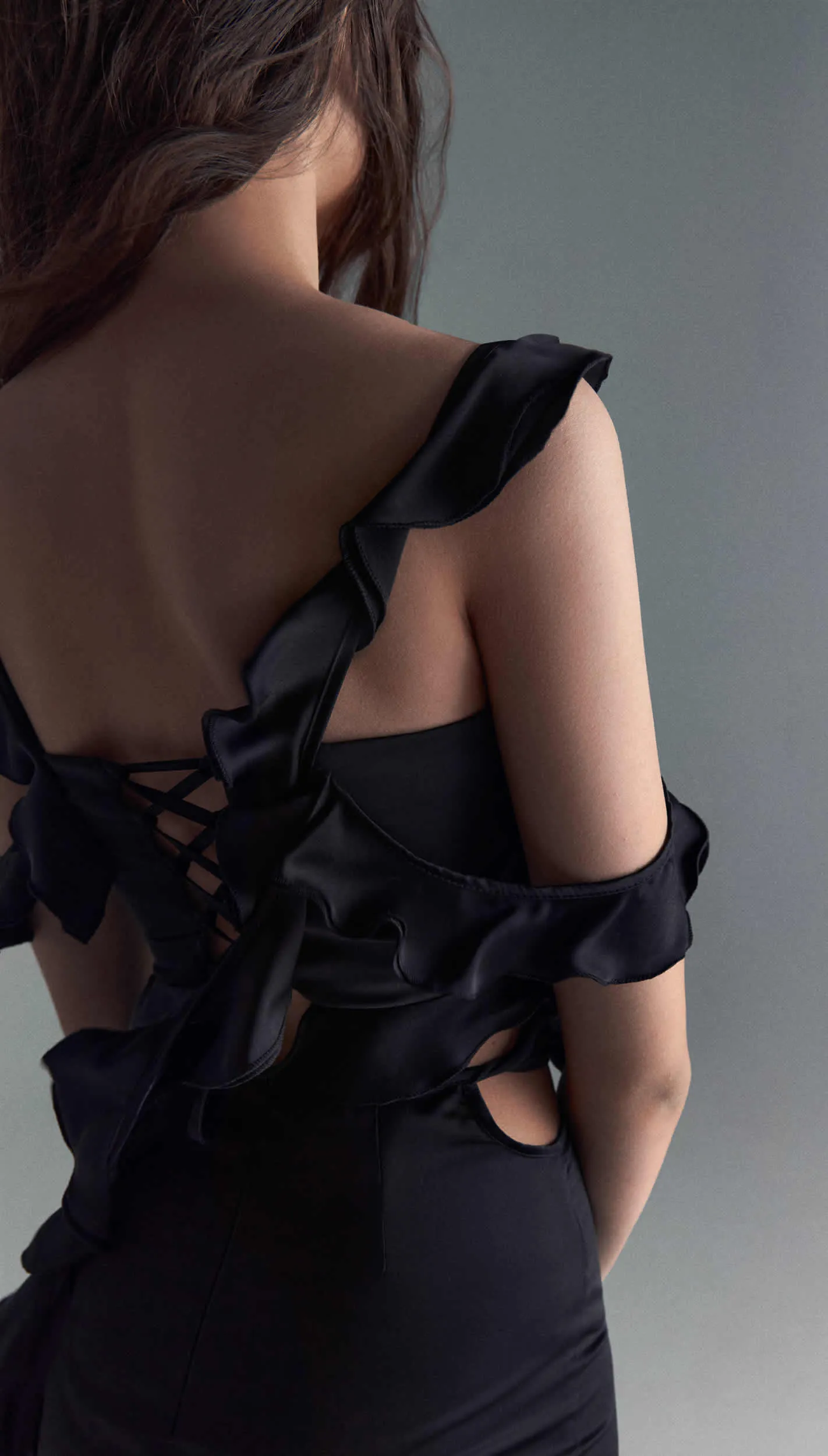 Wave Set in black