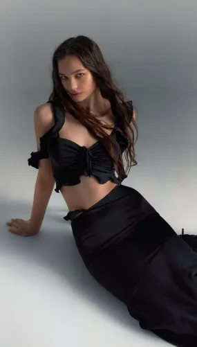 Wave Set in black