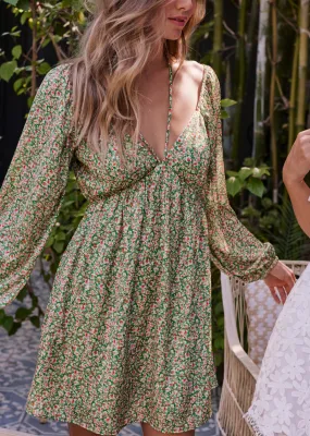 Wild Poppies Mini Dress