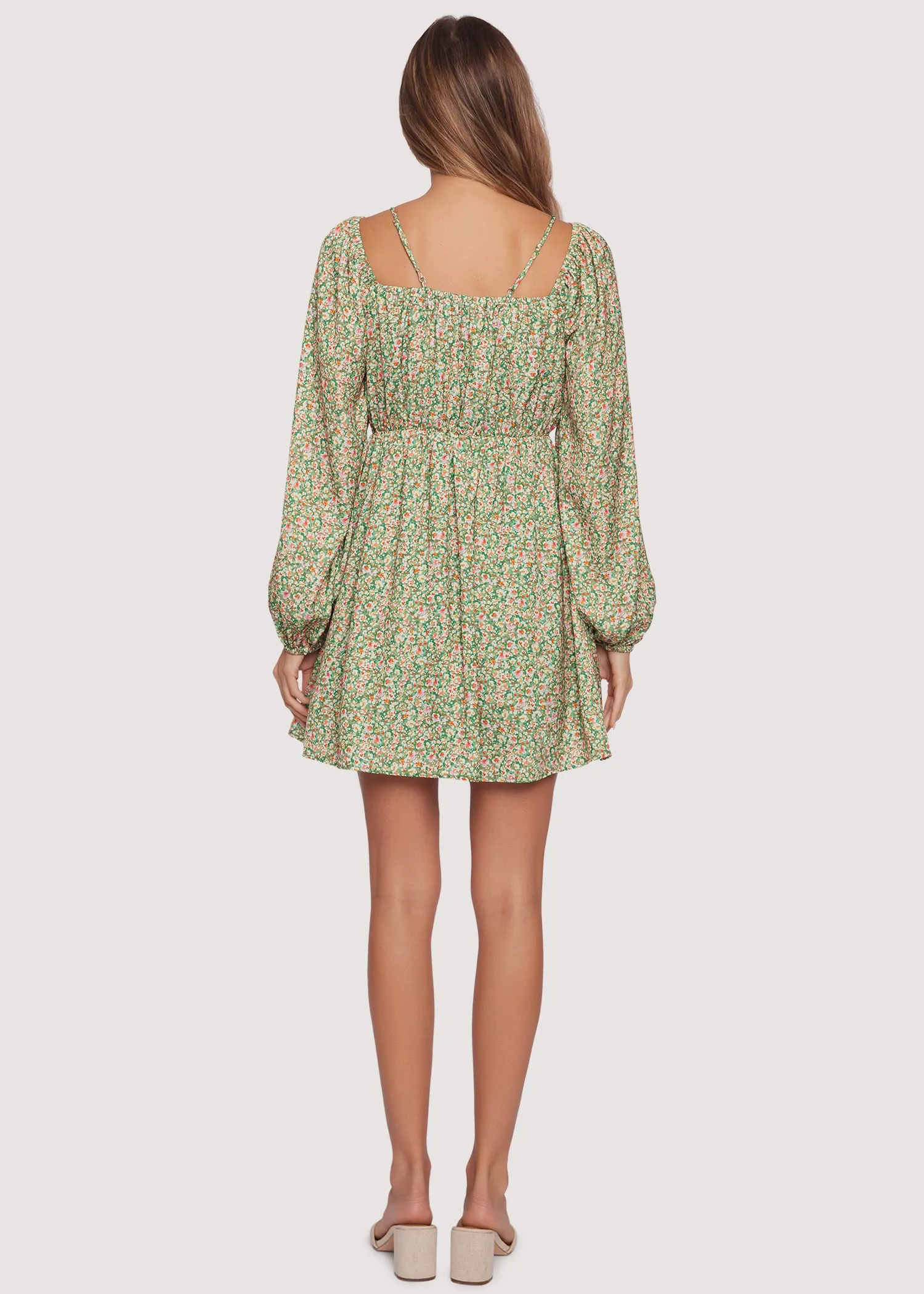 Wild Poppies Mini Dress